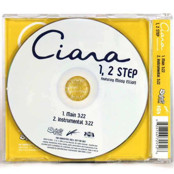 Ciara - 1, 2 Step (ft. Missy Elliott) Album CD Promo EU / Korea