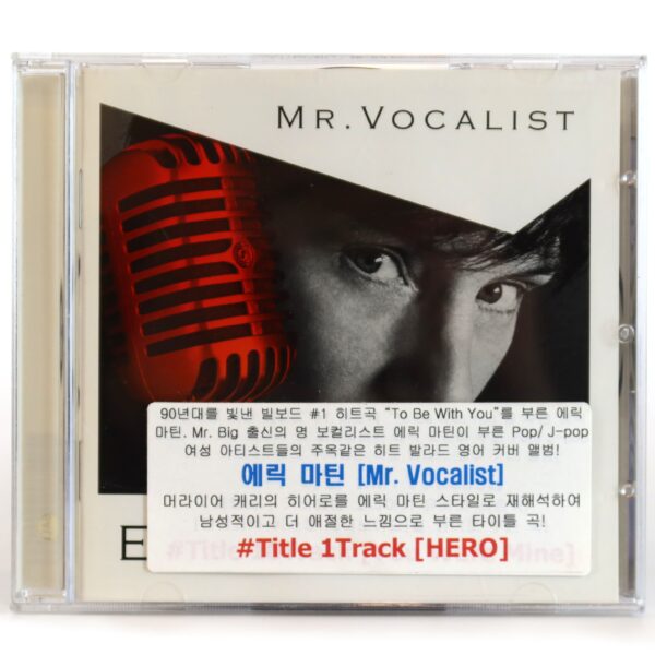 Eric Martin – Mr. Vocalist  Album Korean Promo CD Korea Mr. Big