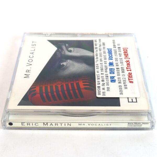Eric Martin – Mr. Vocalist  Album Korean Promo CD Korea Mr. Big