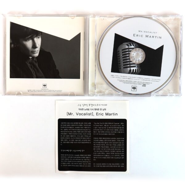 Eric Martin – Mr. Vocalist  Album Korean Promo CD Korea Mr. Big