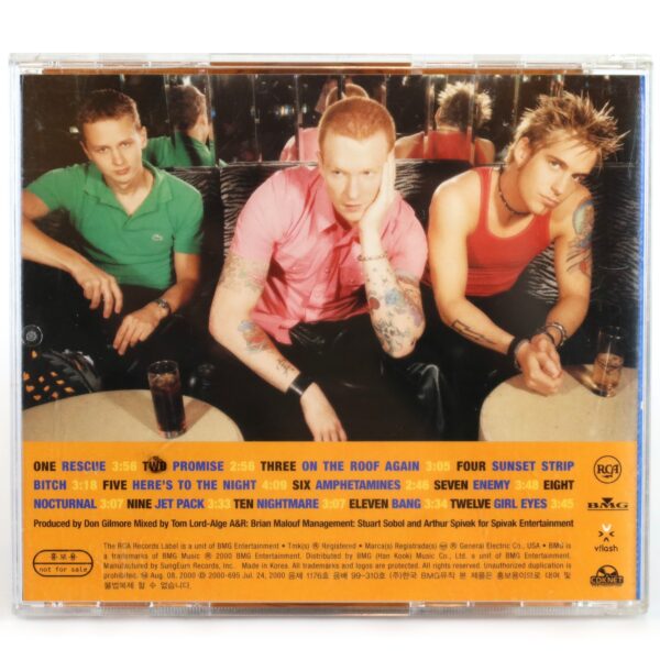 Eve 6 - Horrorscope Album Korean Promo CD Korea