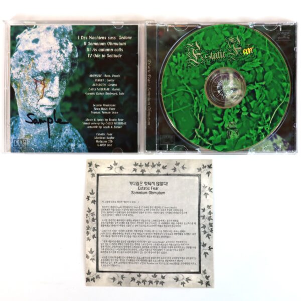 Estatic Fear - Somnium Obmutum Korean Album CD