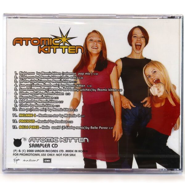 Atomic Kitten - Sampler Album Korean Promo CD Sealed Korea