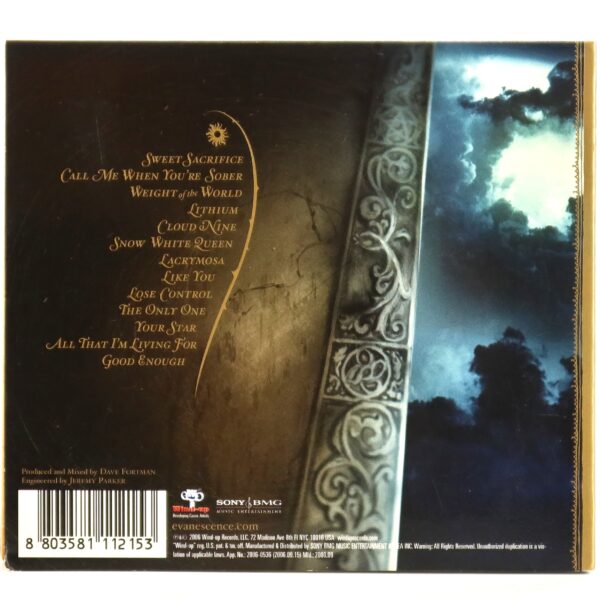 Evanescence – The Open Door Korean Album CD + Stickers Korea