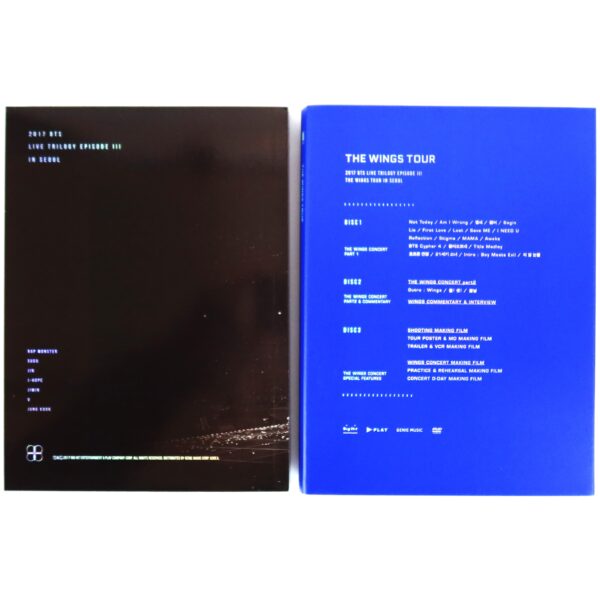 BTS - The Wings Tour in Seoul 2017 DVD + RM Photocard