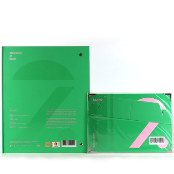 BTS - Memories Of 2020 DVD + Framed Photo No Photocard