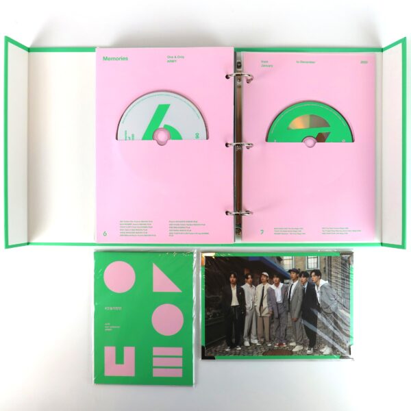 BTS - Memories Of 2020 DVD + Framed Photo No Photocard