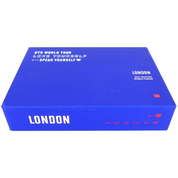 BTS - Love Yourself Speak Yourself World Tour in London DVD + J-Hope Bookmark