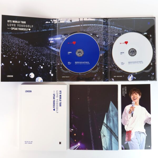 BTS - Love Yourself Speak Yourself World Tour in London DVD + J-Hope Bookmark