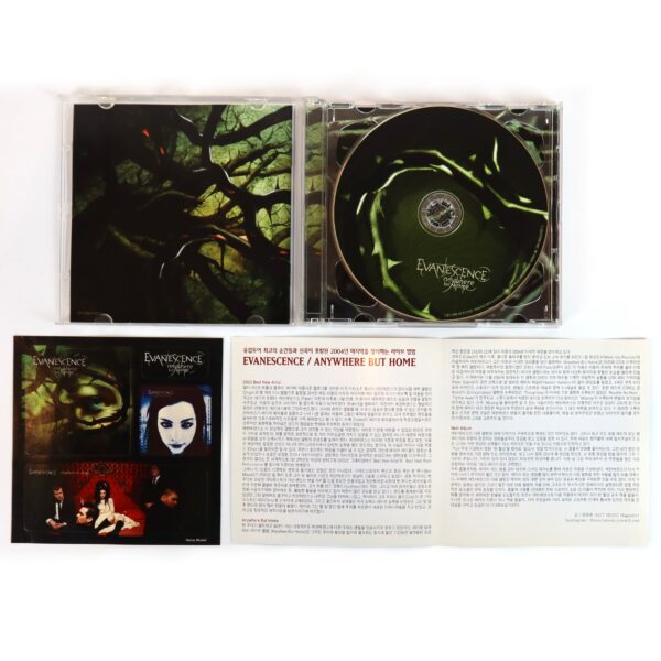 Evanescence – Anywhere But Home Korean Album CD + DVD + Stickers Korea
