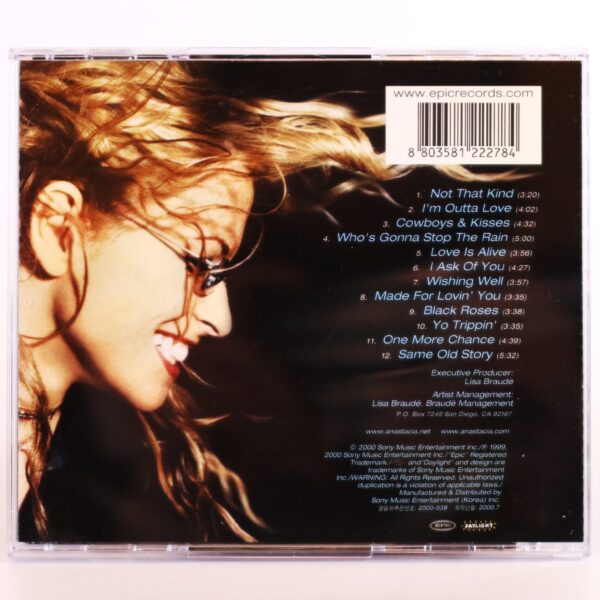 Anastacia - Not That Kind Album Korean CD Korea