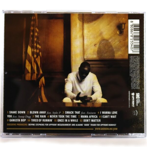 Akon - Konvicted Album Korean CD Korea