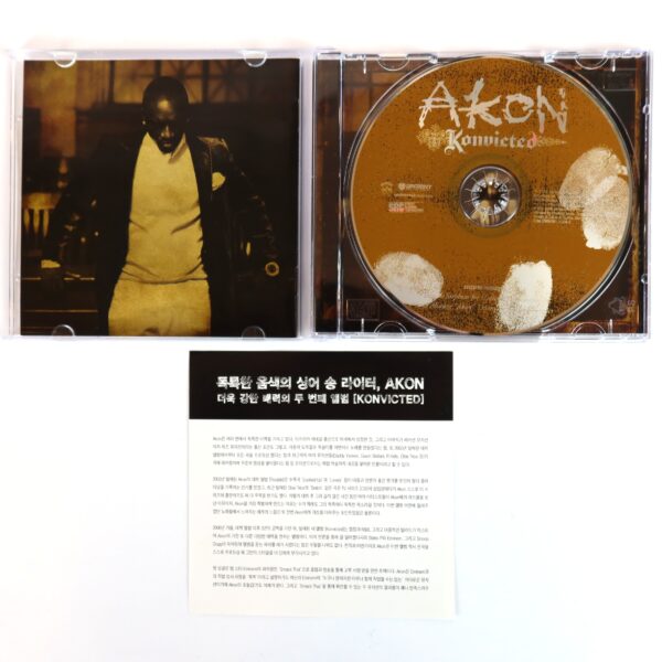 Akon - Konvicted Album Korean CD Korea