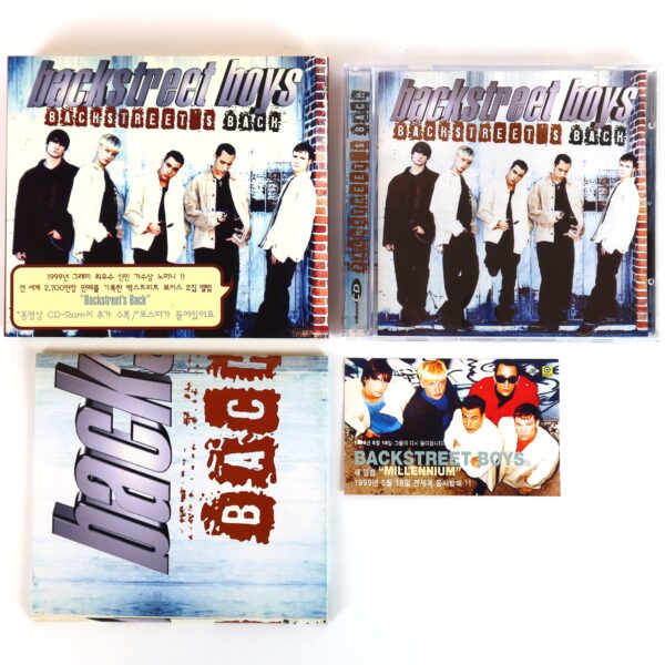 Backstreet Boys - Backstreet's Back Album Korean CD + Poster Set Korea