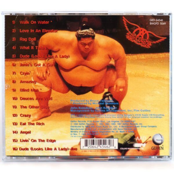 Aerosmith - Big Ones Album Korean CD Korea