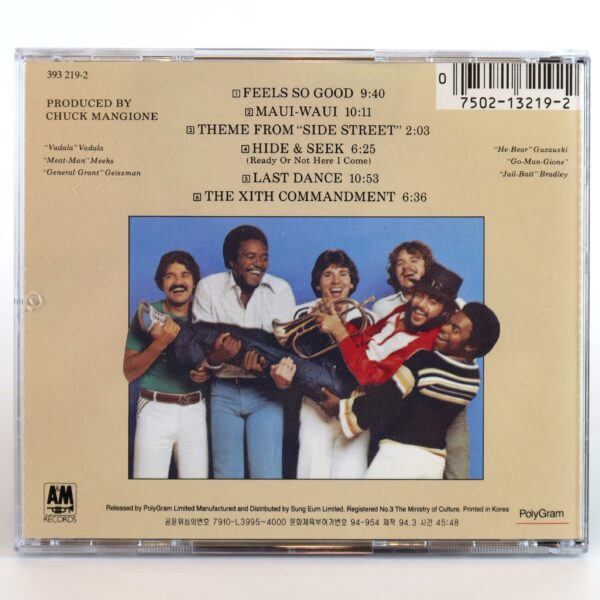 Chuck Mangione - Feels So Good Album Korean CD Korea