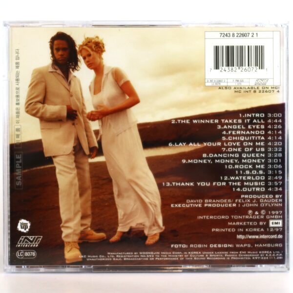 E-Rotic – Thank You For The Music Album Korean CD Promo Korea