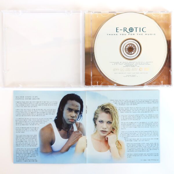 E-Rotic – Thank You For The Music Album Korean CD Promo Korea
