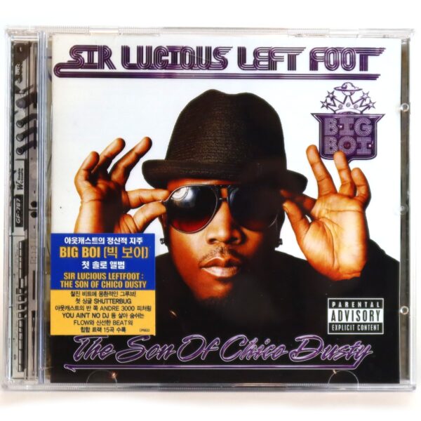 Big Boi – Sir Lucious Left Foot Album Korean CD Promo Korea OutKast