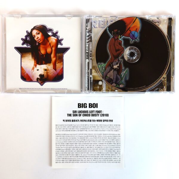 Big Boi – Sir Lucious Left Foot Album Korean CD Promo Korea OutKast