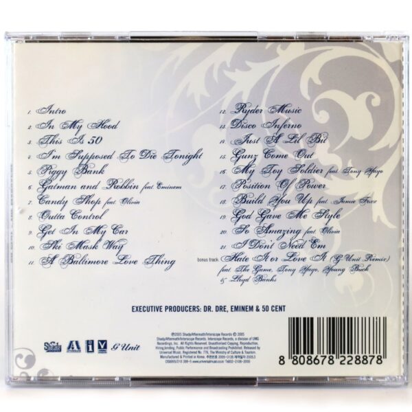 50 Cent - The Massacre Korean Album CD Korea