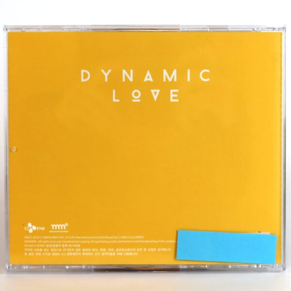 Park Boram - Dynamic Love Single Album Signed + Message CD K-Pop 2016