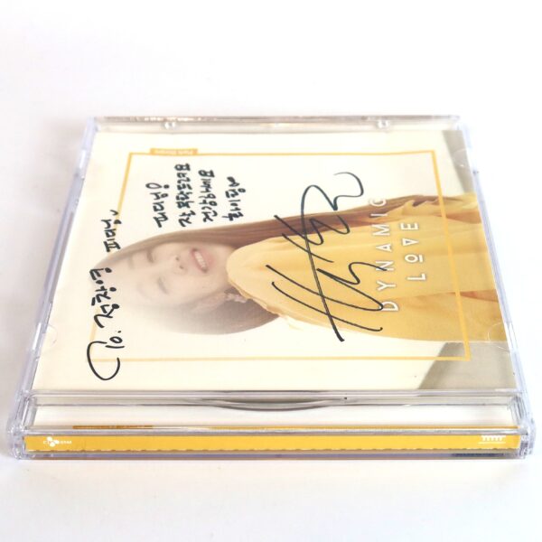 Park Boram - Dynamic Love Single Album Signed + Message CD K-Pop 2016