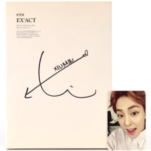Exo - Ex'act [Lucky One Ver.] 3rd Album Xiumin Signed CD 2016 Exact