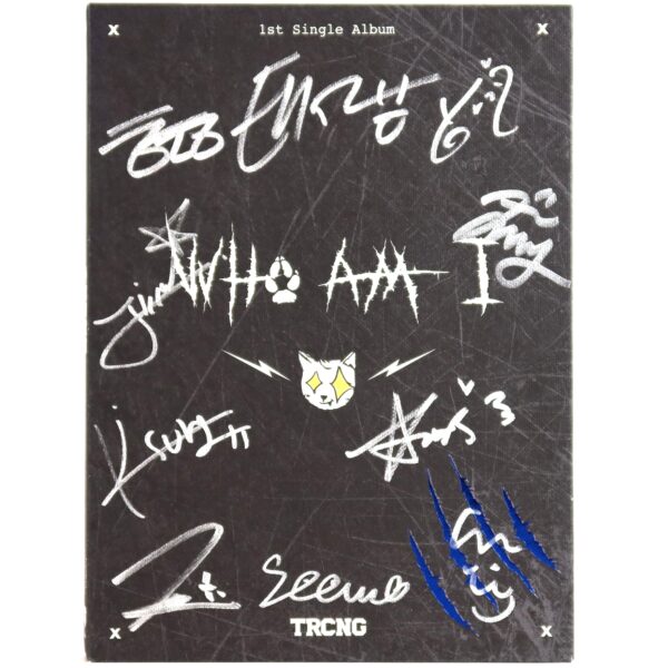 TRCNG - Who Am I 1st Single Album Signed Autographed CD Promo K-Pop 2018