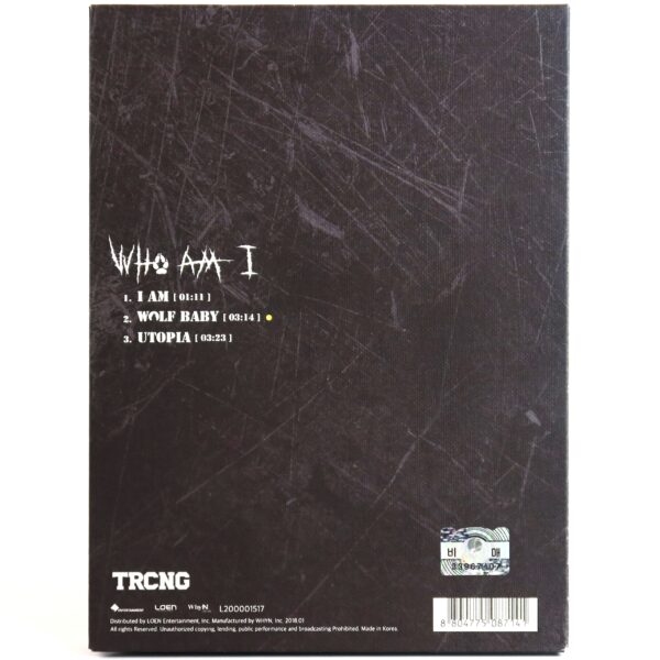 TRCNG - Who Am I 1st Single Album Signed Autographed CD Promo K-Pop 2018