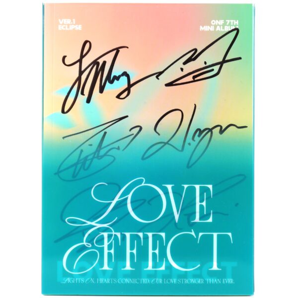 ONF - Love Effect 7th Mini Album Signed Autographed Promo CD K-Pop 2023
