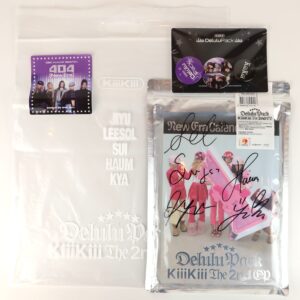 KiiiKiii - Delulu Pack [Calendar Ver.] 2nd EP Album Signed CD Set Promo 2026 1