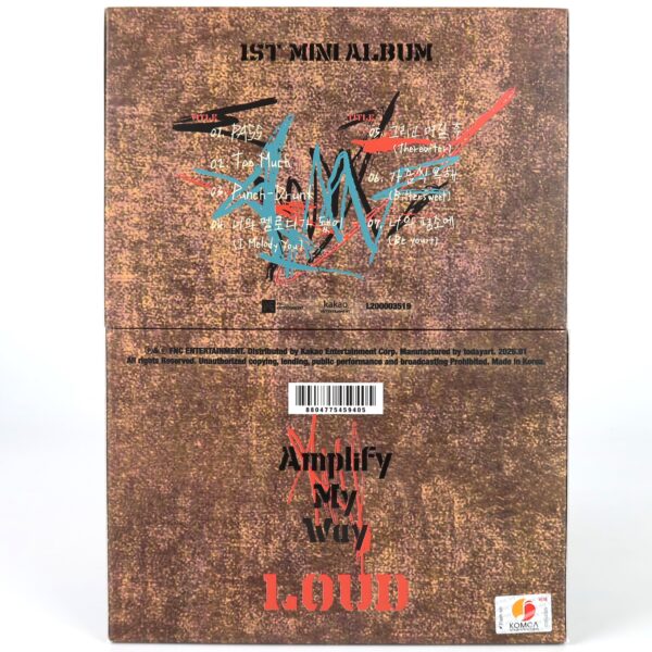 AxMxP - Amplify My Way [Loud Ver.] 1st Mini Album Signed CD Promo 2026 A.M.P
