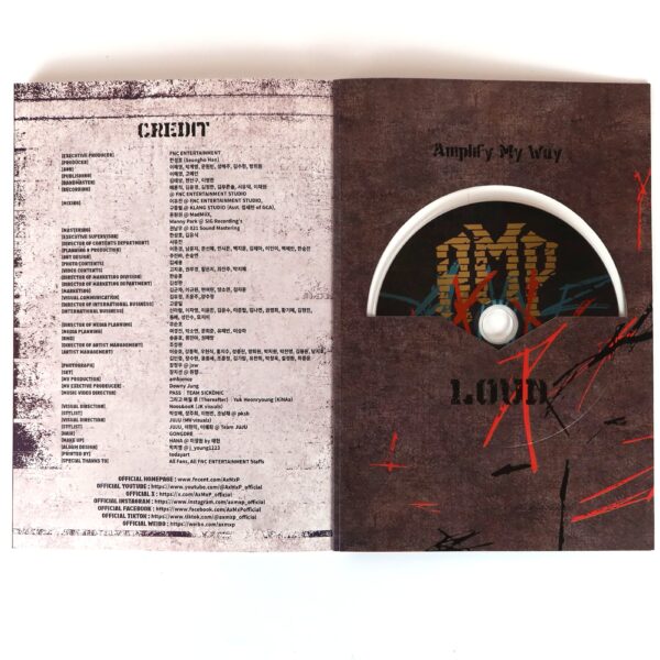 AxMxP - Amplify My Way [Loud Ver.] 1st Mini Album Signed CD Promo 2026 A.M.P