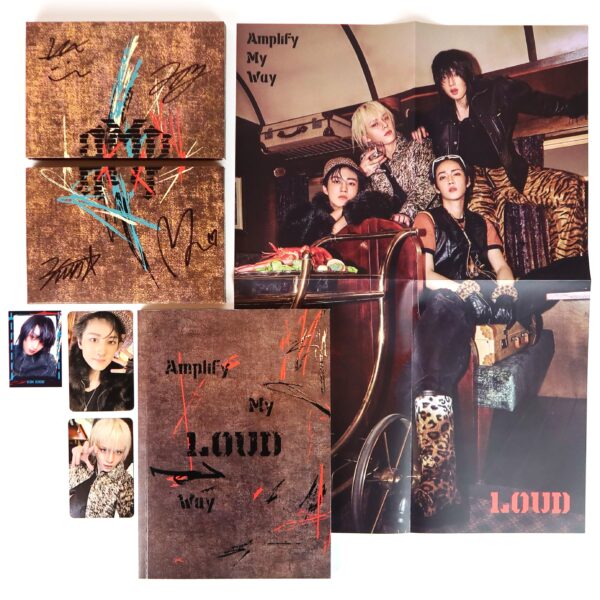 AxMxP - Amplify My Way [Loud Ver.] 1st Mini Album Signed CD Promo 2026 A.M.P