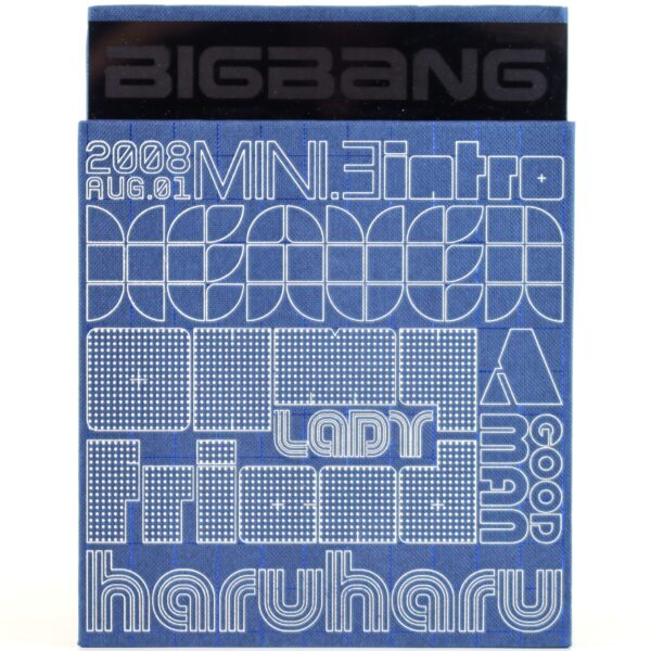 Bigbang - Stand Up 3rd Mini Album CD + 3D Paper K-Pop 2008 [Mnet]