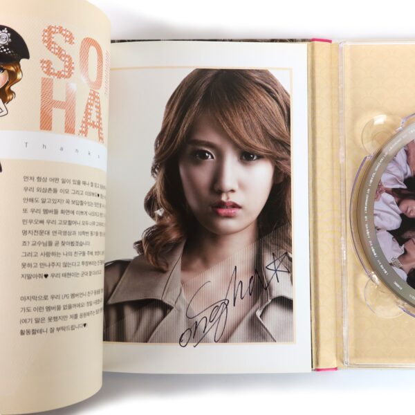 LPG - Hyo Nyeo Si Dae Album CD Pages Signed Promo K-Pop 2013