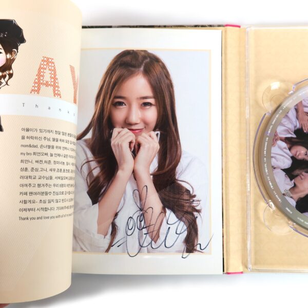 LPG - Hyo Nyeo Si Dae Album CD Pages Signed Promo K-Pop 2013