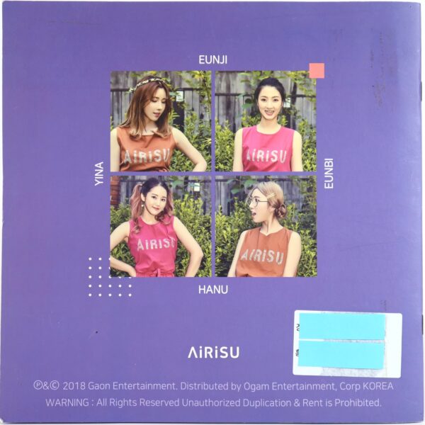 Airisu - Oppa Signed Autographed Single Album CD Promo K-Pop 2018 2