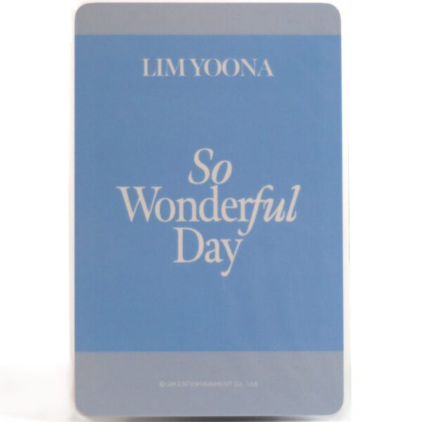Girls' Generation Yoona So Wonderful Day Birthday Pop Up 2024 Polaroid Photocard
