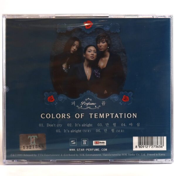 Perfume - Colors Of Temptation Mini Album CD Sealed K-Pop 2005