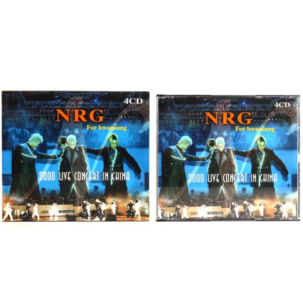 NRG - 2000 Live Concert In China 2 CD + 2 VCD Album K-Pop