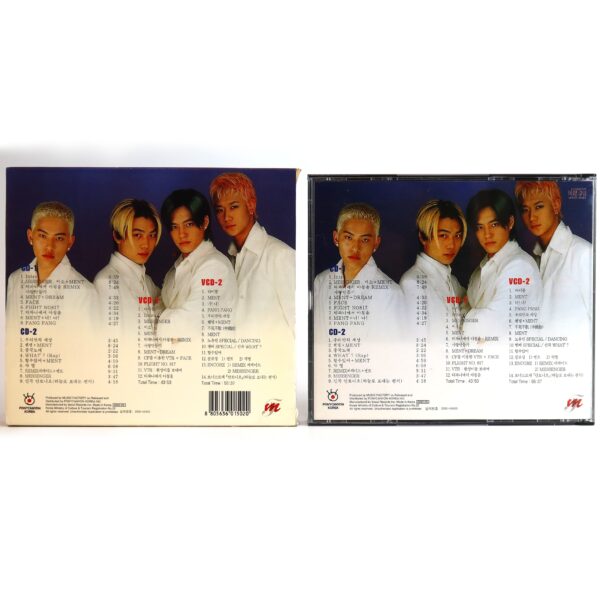 NRG - 2000 Live Concert In China 2 CD + 2 VCD Album K-Pop