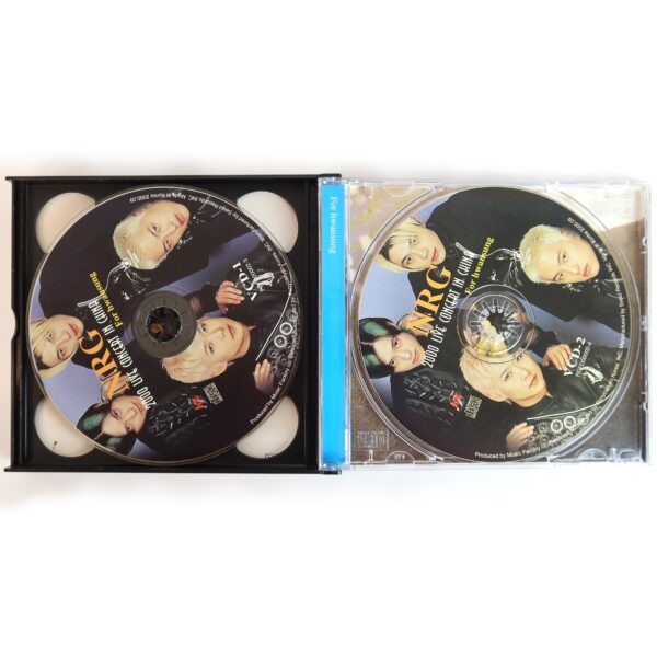 NRG - 2000 Live Concert In China 2 CD + 2 VCD Album K-Pop