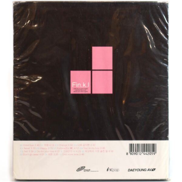 Fin.k.l - Forever 4th Album CD New Sealed 2002 K-Pop Korea Finkl [read]