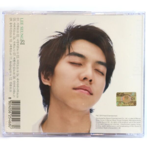 Lee Seung Gi - Dream Of A Moth Album Sealed CD K-Pop 2010