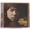 Lee Seung Gi - Crazy For You Album Sealed CD K-Pop 2010