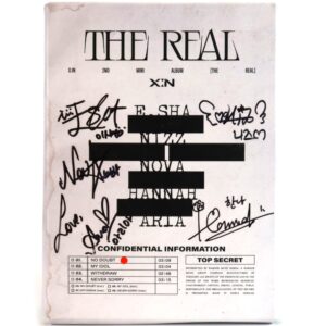 X:IN - The Real Signed Autographed CD 2nd Mini Album Promo 2024 K
