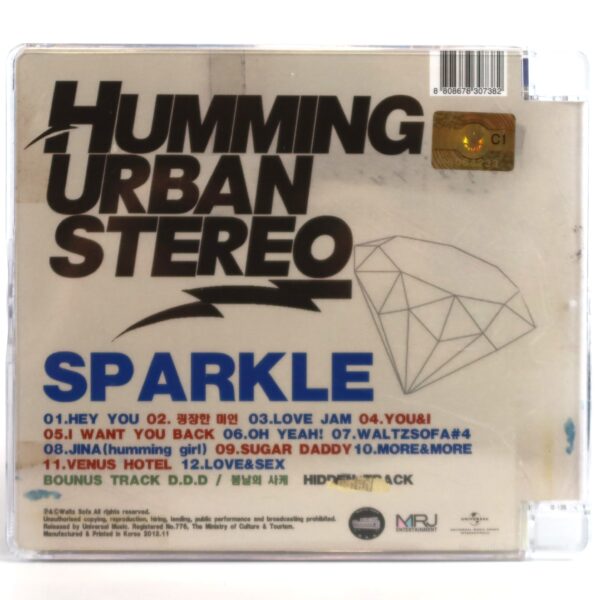 Humming Urban Stereo - Sparkle Album CD Sealed Indie K-Pop 2012