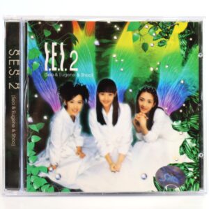 S.E.S - Sea & Eugene & Shoo 2nd Album CD + Stickers 90s K-Pop 1998